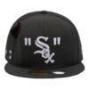 Off-White Men’ s x MLB x New Era Crossover Hole Wool Black Cap
