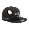Off-White Men’ s x MLB x New Era Crossover Hole Wool Black Cap