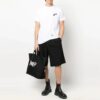 Off-White Men’ s x Teenage Engineering Crossover Logo Printing Short Sleeve White T-Shirt
