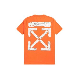 Off-White Men’ s x Teenage Engineering Crossover SS22 Logo Printing Round Neck Short Sleeve Orange T-Shirt Off-White Men’ s x Teenage Engineering Crossover SS22 Logo Printing Round Neck Short Sleeve Orange T-Shirt