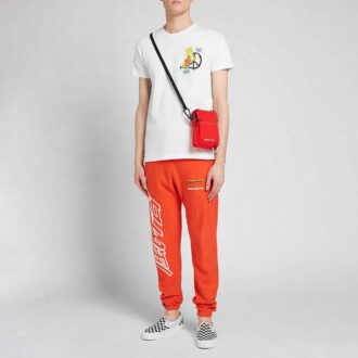 Off-White Men’ s x The Simpsons/ The Simpsons Crossover Printing Short Sleeve Ordinary Version White T-Shirt Off-White Men’ s x The Simpsons/ The Simpsons Crossover Printing Short Sleeve Ordinary Version White T-Shirt