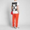 Off-White Men’ s x The Simpsons/ The Simpsons Crossover Printing Short Sleeve Ordinary Version White T-Shirt