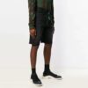 Off-White Men’ s Zipper Ordinary Version Black Shorts