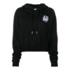 Off-White Microenvironment Crop Hoody Black