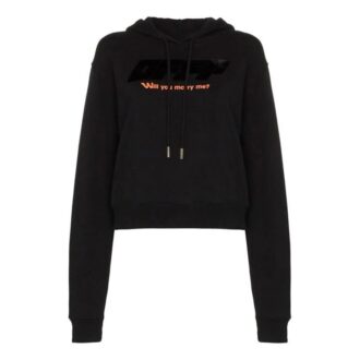 Off-White Modern Obstacles Loose Cotton Black