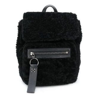 Off-White Montone Binder Backpack Black