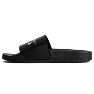 Off-White Multi-logo Print Pool Slides Black Off-White Multi-logo Print Pool Slides Black