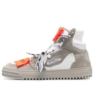 Off-White Off Court 3.0 High-Top Sneakers “Grey Orange White”