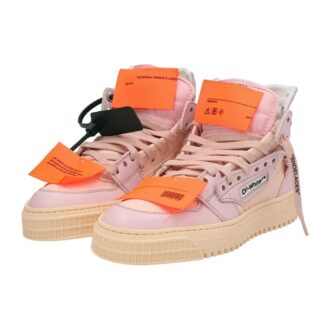 Off-White Off Court 3.0 High-Top Sneakers “Pink Beige”