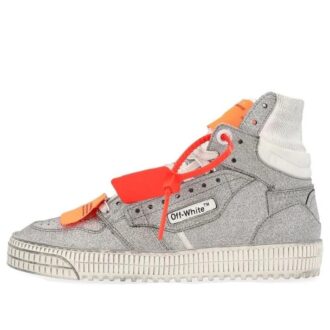 Off-White Off Court Silver Glitter Wms