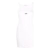 Off-White Off Stamp Basic Rib Dress “White”