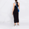 Off-White Off-Stamp Ribbed Dress “Black”