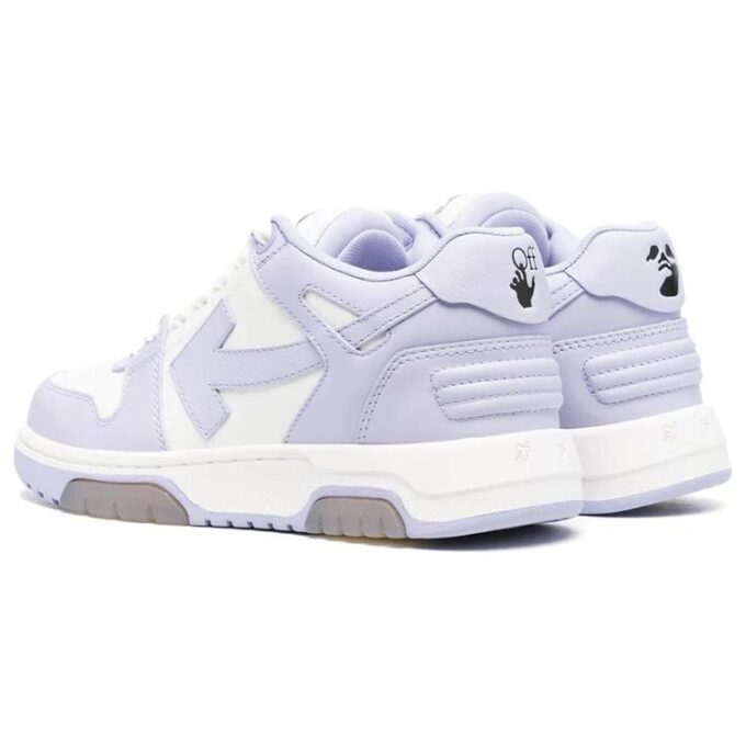 Off-White Out Of Office Calf Leather Sneaker “Purple White”