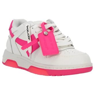 Off-White Out Of Office Calf Leather Sneaker “White Red”