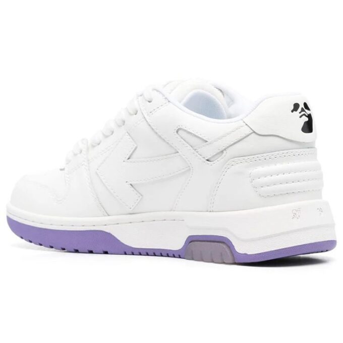 Off-White Out Of Office For Walking Low-Tops “White Purple”