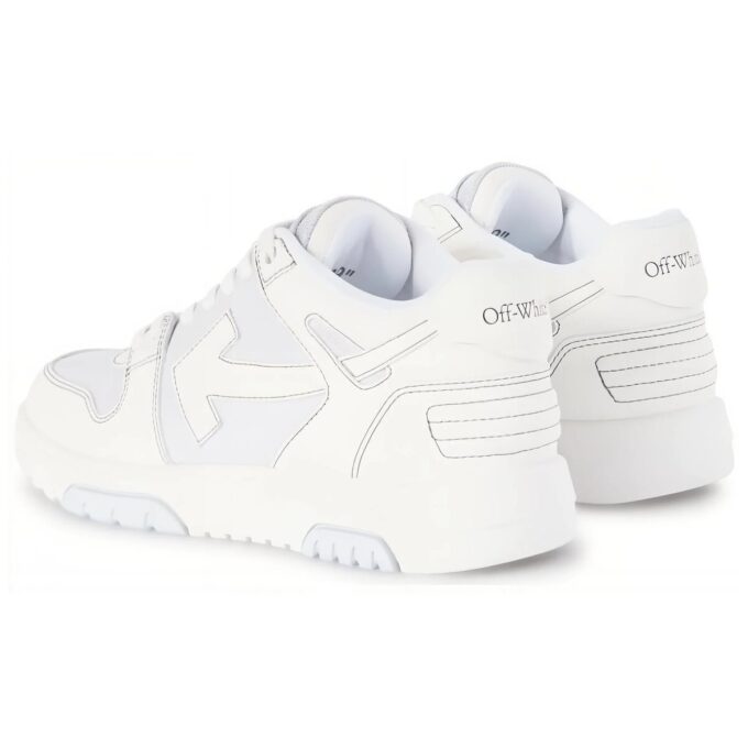 Off-White Out Of Office Leather Sneakers “Light blue White”
