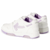 Off-White Out Of Office Leather Sneakers “White Purple”