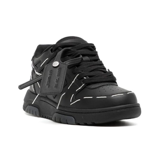 Off-White Out Of Office Low Sartorial Stitching “Black White”