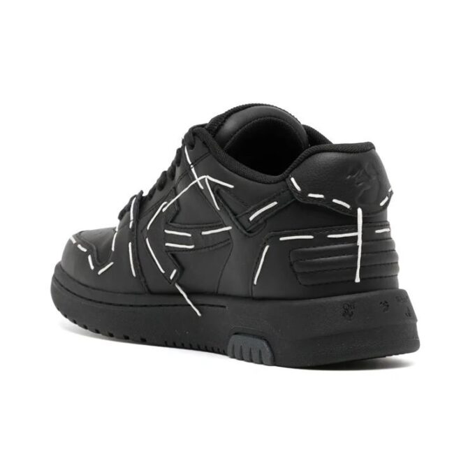 Off-White Out Of Office Low Sartorial Stitching “Black White”
