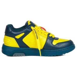 Off-White Out Of Office Low Sneakers Blue/Yellow