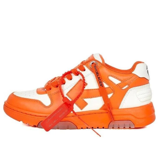 Off-White Out Of Office Low-Sneakers White/Orange