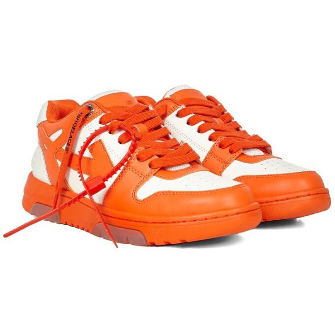Off-White Out Of Office Low-Sneakers White/Orange