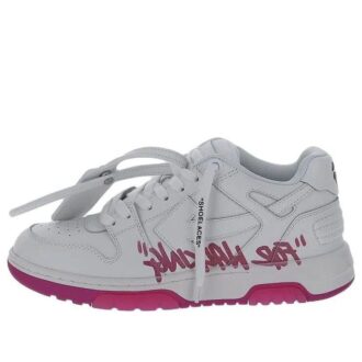 Off-White Out Of Office Low-Top For Walking Sneaker “White Purple”