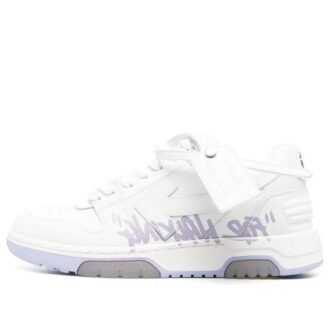Off-White Out Of Office Low-Top For Walking Sneaker “White Purple”