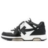 Out Of Office Low-Top Sneakers “White Black”