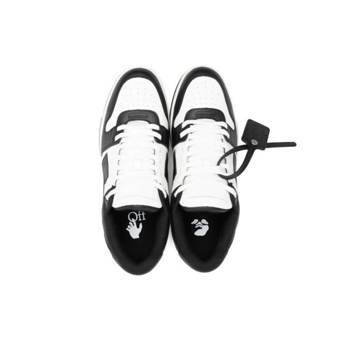Out Of Office Low-Top Sneakers “White Black”