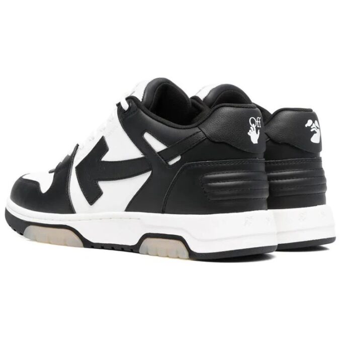 Out Of Office Low-Top Sneakers “White Black”