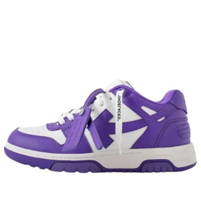 Off-White Out Of Office Low-Top Sneaker “Purple White”