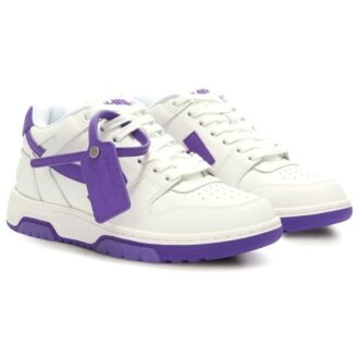 Off-White Out Of Office Low-Top Sneaker “Purple White”