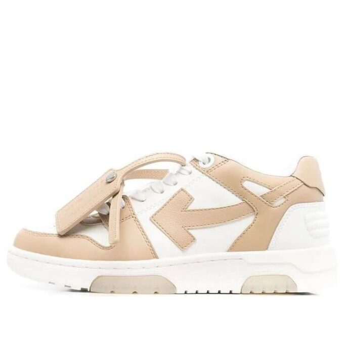 Off-White Out Of Office Low-Top Sneaker “Tan White”