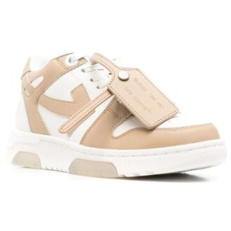 Off-White Out Of Office Low-Top Sneaker “Tan White”