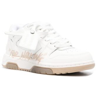 Off-White Out Of Office Low-Top Sneaker “White Beige”