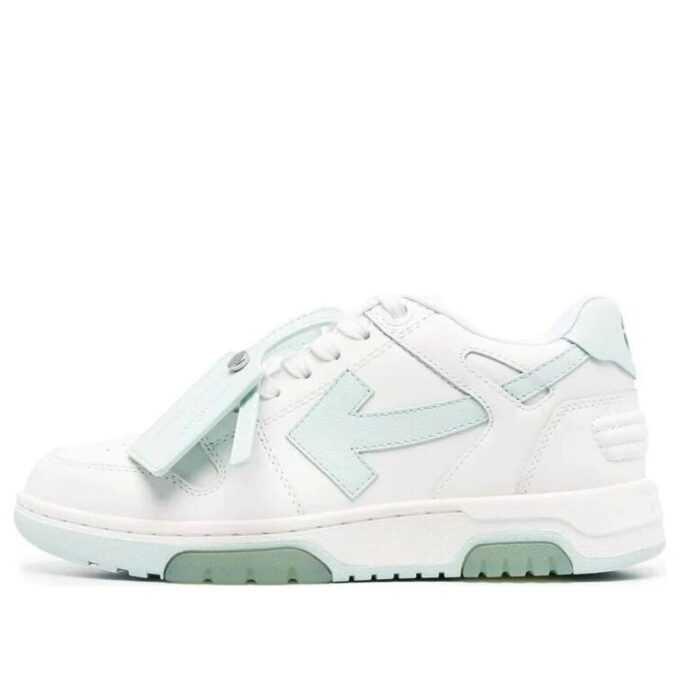 Off-White Out Of Office Low-Top Sneaker “White Teal”