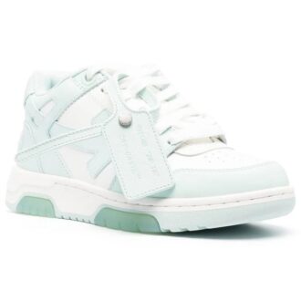 Off-White Out Of Office Low-Top Sneaker “White Teal”