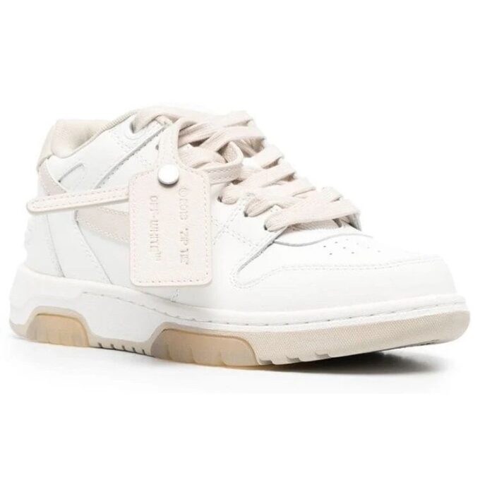 Off-White Out Of Office Low-Top Sneakers “White Beige”