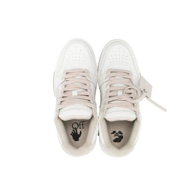 Off-White Out Of Office Low-Top Sneakers “White Beige”