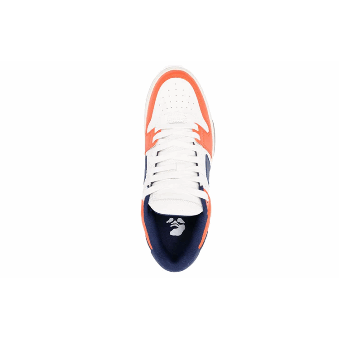 Off-White Out Of Office Low-Tops “White Orange Navy”