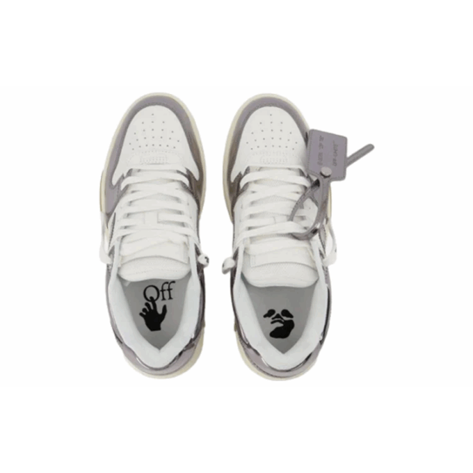 Off-White Out Of Office Mirror Sneaker “Silver White”