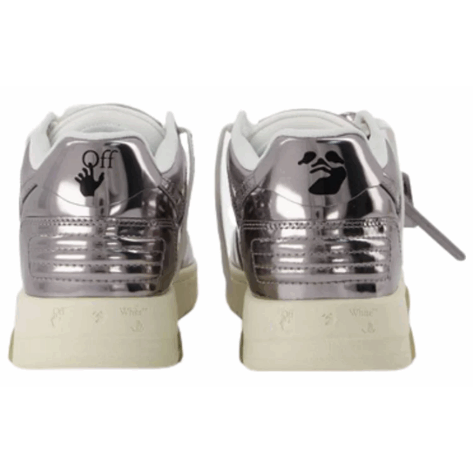 Off-White Out Of Office Mirror Sneaker “Silver White”