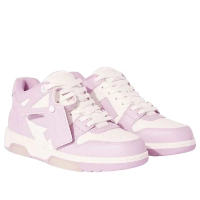 Off-White Out Of Office OOO Low Tops “Lavender White”