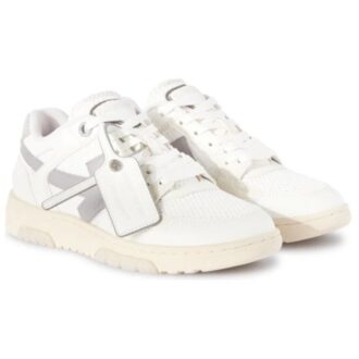 Off-White Out Of Office OOO Low Tops “White Grey”