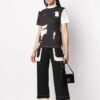 Off-White Pattern Short Sleeve Black