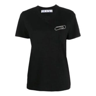 Off-White Printing Black T-Shirt