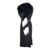 Off-White Sleeveless Large Slim Fit Version Black