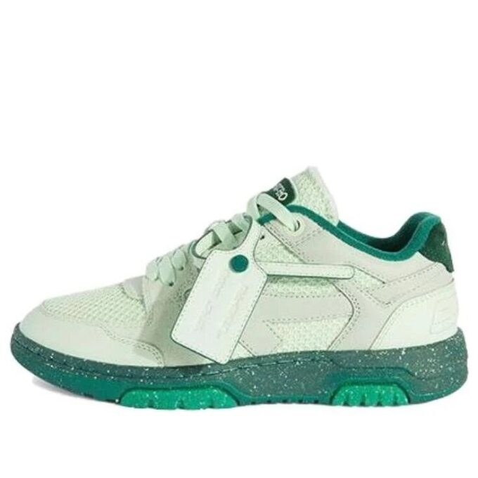 Off-White Slim Out Of Office Low-Top Sneaker “Green”