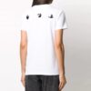 Off-White Slogan Alphabet Printing Short Sleeve Slim Fit Version White